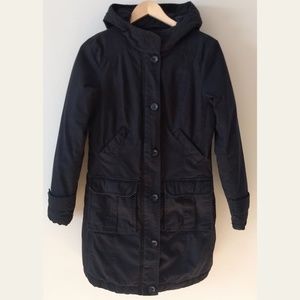 ESPRIT Hooded Cotton Parka with Quilted Interior
